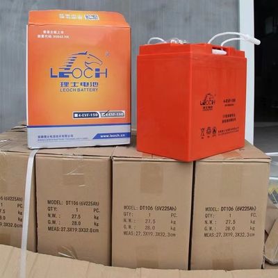 LEOCLeedzuurbatterij 4-evf-1808v180ah voor toeristenvoertuigen en sanitaire voertuigen