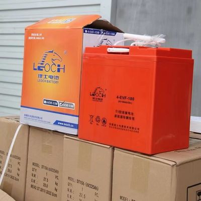 LEOCLeedzuurbatterij 4-evf-1808v180ah voor toeristenvoertuigen en sanitaire voertuigen