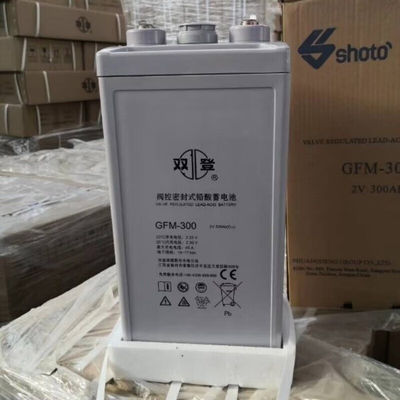 Shuangdeng Regeneration GFM-300 loodzuurbatterij 2V300Ah voor UPS-energiecommunicatie