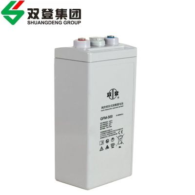 Shuangdeng Regeneration GFM-300 loodzuurbatterij 2V300Ah voor UPS-energiecommunicatie