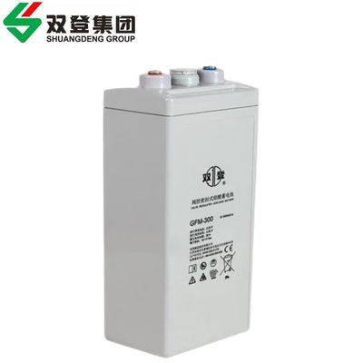 Shuangdeng Regeneration GFM-300 loodzuurbatterij 2V300Ah voor UPS-energiecommunicatie