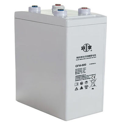 Shuangdeng GFM-800 2V800Ah loodzuurbatterij voor zonne-energieopslag