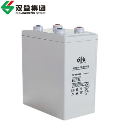 Shuangdeng GFM-800 2V800Ah loodzuurbatterij voor zonne-energieopslag