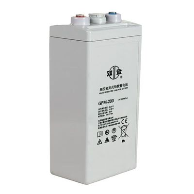 Shuangdeng GFM-200 vervangende plaat voor 2V200Ah loodzuurbatterij Totaal hoogte 365mm