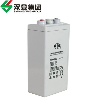 Shuangdeng GFM-200 vervangende plaat voor 2V200Ah loodzuurbatterij Totaal hoogte 365mm