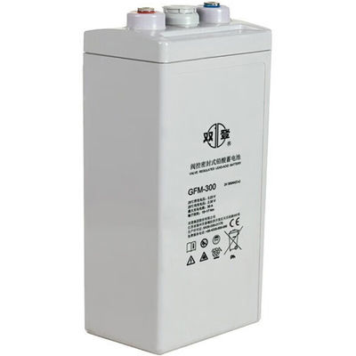 Shuangdeng Onderhoud 2V300Ah loodzuurbatterij voor zonne-energieopslag