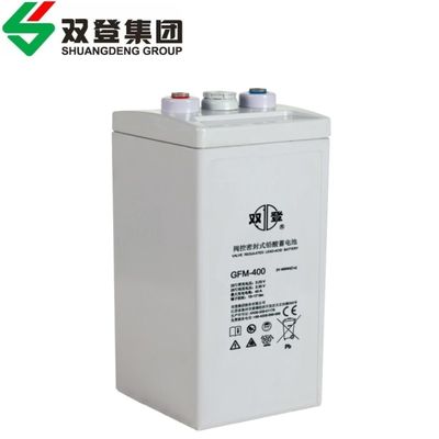 Shuangdeng GFM-400 oplaadbare batterij met 181 mm breedte en 15-17 Nm terminale koppel