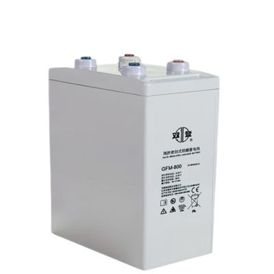 Shuangdeng GFM-800 2V800Ah-batterij voor energiebeveiliging in communicatie en brandbestrijding