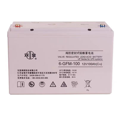 AGM 12V100Ah Shoto 6-GFM-100 loodzuurbatterij voor opslag en communicatie van zonne-energie