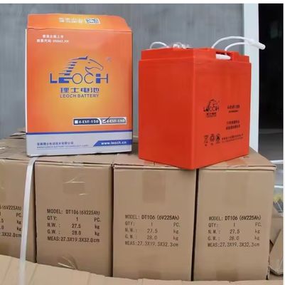 LEOCLead Acid Battery 4-EVF-1808V180Ah voor sightseeingvoertuigen