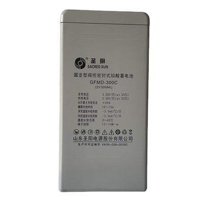 Sacred Sun GFMD-300C loodzuurbatterij 2V300Ah Perfect voor communicatiesysteem