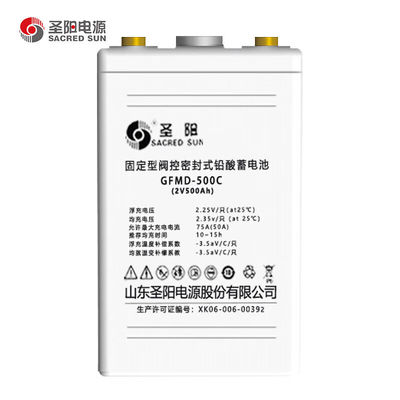 Sacred Sun Seal GFMD-500C 2V500Ah loodzuurbatterij Energiebron voor UPS-communicatie