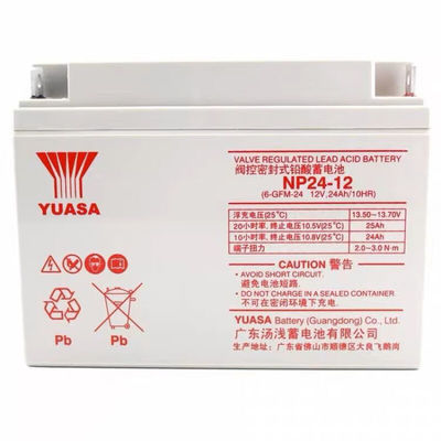 Yuasa NP24-1212V24AH-batterij voor duurzame verlichting en zonne-energie-toepassingen