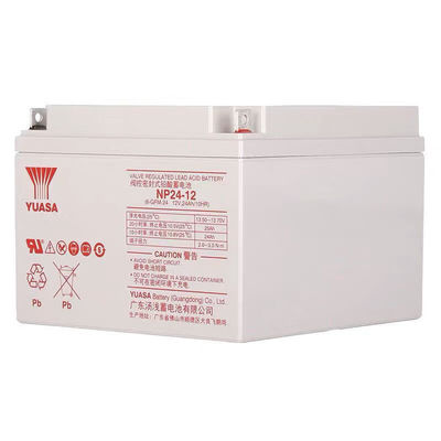 Yuasa NP24-1212V24AH-batterij voor duurzame verlichting en zonne-energie-toepassingen