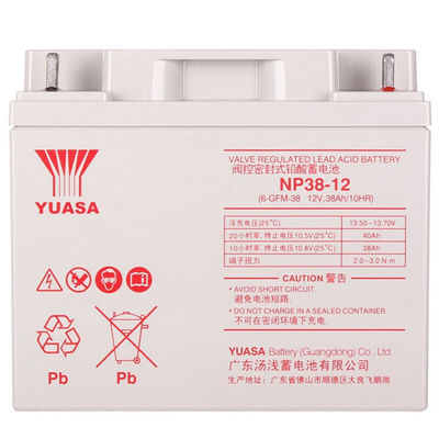 AGM-batterij NP38-1212V38Ah voor communicatie, stroomvoorziening, verlichting en zonne-energie