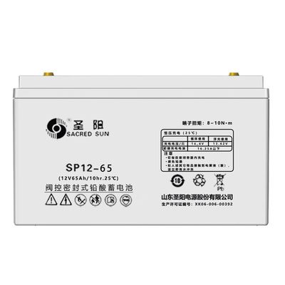 Sacred Sun 12V65Ah loodzuurbatterij voor UPS Power Communication Zonne-energieopslag