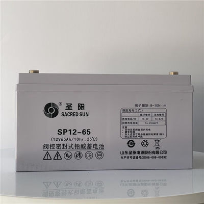 Sacred Sun 12V65Ah loodzuurbatterij voor UPS Power Communication Zonne-energieopslag