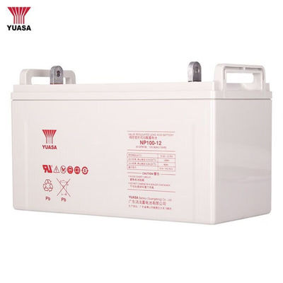 Yuasa NP100-1212V100AH batterij De perfecte back-up voor uw noodstroombehoeften