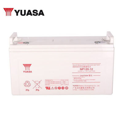 12V120AH Yuasa loodzuurbatterij voor communicatie Energievoorziening Verlichting Zonne-energie