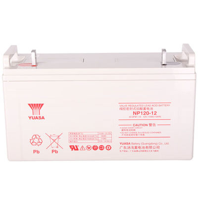 12V120AH Yuasa loodzuurbatterij voor communicatie Energievoorziening Verlichting Zonne-energie