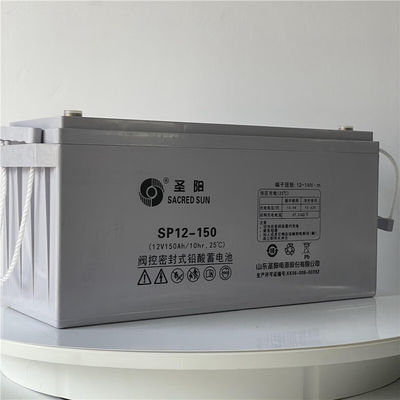 Oplaadbaar Ja Heilige zon Diepe cyclus SP12-150 Loodzuurbatterij 12V150Ah Voor stroomvoorziening
