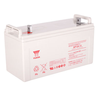 12V120AH Yuasa loodzuurbatterij voor communicatie Energievoorziening Verlichting Zonne-energie