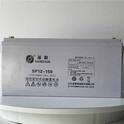 Oplaadbaar Ja Heilige zon Diepe cyclus SP12-150 Loodzuurbatterij 12V150Ah Voor stroomvoorziening