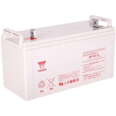 12V120AH Yuasa loodzuurbatterij voor communicatie Energievoorziening Verlichting Zonne-energie