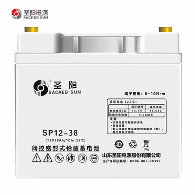 330mm Lengte Heilige zon verzegeld SP12-100 loodzuurbatterij 12V100Ah voor UPS Power System