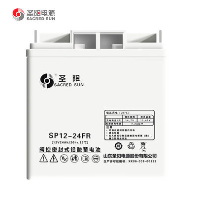 Sacred Sun SP12-24 12V24Ah loodzuurbatterij voor energie back-up in elk temperatuurbereik