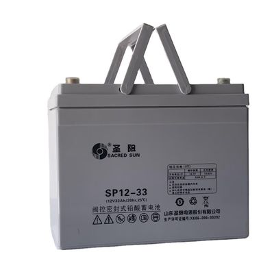 Langdurige Sacred Sun SP12-33 12V33Ah batterij voor alarmsystemen en energieoplossingen