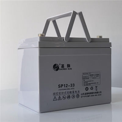 Langdurige Sacred Sun SP12-33 12V33Ah batterij voor alarmsystemen en energieoplossingen