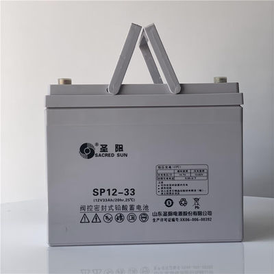Langdurige Sacred Sun SP12-33 12V33Ah batterij voor alarmsystemen en energieoplossingen