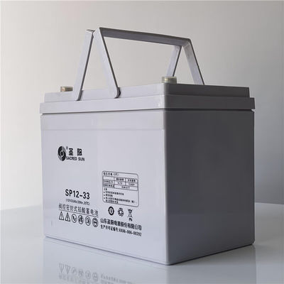 Langdurige Sacred Sun SP12-33 12V33Ah batterij voor alarmsystemen en energieoplossingen
