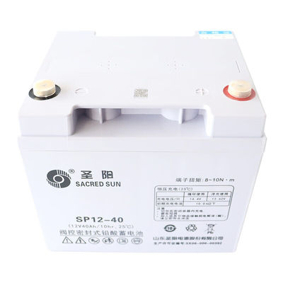 165 mm breedte heilige zon SP12-40 loodzuurbatterij 12V40Ah voor communicatiesysteem