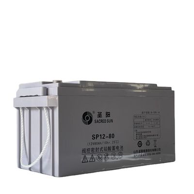Sacred Sun oplaadbare loodzuurbatterij 12V80Ah voor UPS-energie en zonne-energieopslag