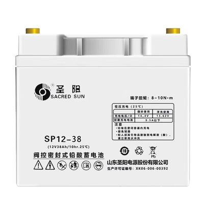 Toepasselijk temperatuurbereik -15 C-45 C Sacred Sun SP12-100 batterij voor energiesystemen