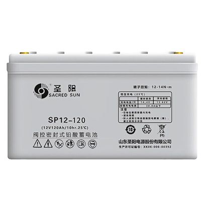 Sacred Sun SP12-120 12V120Ah loodzuurbatterij voor opslag van zonne-energie en UPS-energie
