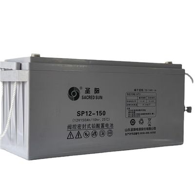 Sacred Sun gereguleerde SP12-150 loodzuurbatterij 12V150Ah voor UPS-stroomcommunicatie