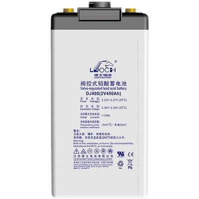 Leoch batterij DJ400 loodzuurbatterij 400Ah C10 voor zonne-energieopslagoplossing