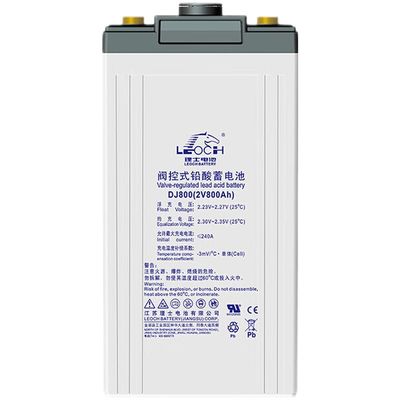Leoch-batterij DJ800 loodzuurbatterij 2V800Ah voor medische apparatuur en energiesystemen