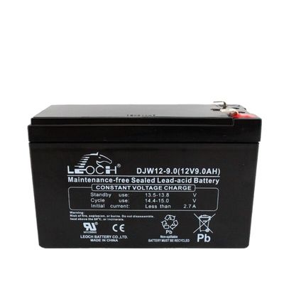 Verpakkingsmateriaal ABS Leoch DJW12-9.0 Loodzuurbatterij 12V9Ah voor Eps stroomvoorziening