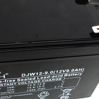 Verpakkingsmateriaal ABS Leoch DJW12-9.0 Loodzuurbatterij 12V9Ah voor Eps stroomvoorziening