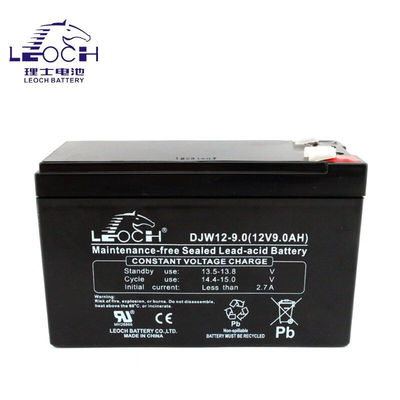 Verpakkingsmateriaal ABS Leoch DJW12-9.0 Loodzuurbatterij 12V9Ah voor Eps stroomvoorziening