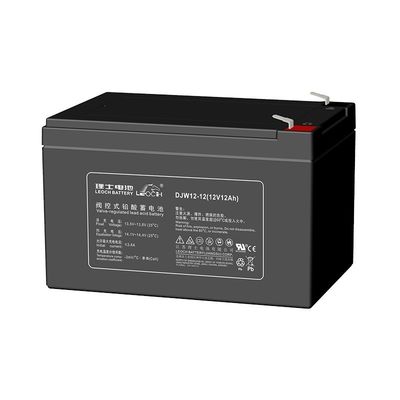 Leoch-batterij DJW12-12 12V12Ah voor zonne-energieopslag