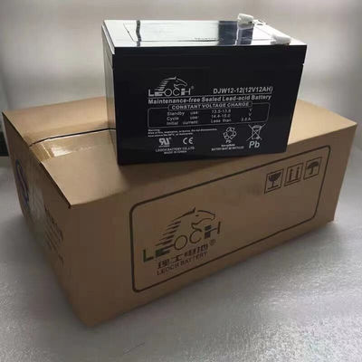 Leoch-batterij DJW12-12 12V12Ah voor zonne-energieopslag