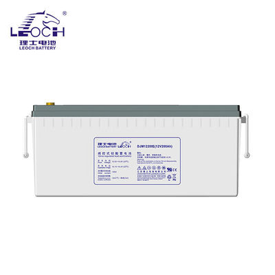12V200Ah Leoch-batterij oplaadbaar DJM12200S voor zonne-energieopslag