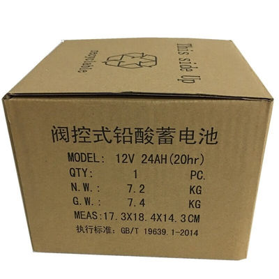 12V24Ah loodzuurbatterij voor UPS Power Communication Zonne-energieopslag DJW12-24s