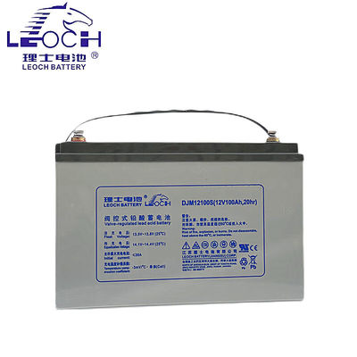 Leoch-batterij DJM12100S 12V100Ah voor zonne-energieopslag