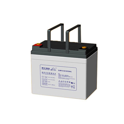 130±1mm Breed Leoch Battery DJW12-33 Loodzuurbatterij 12V33Ah voor zonne-energiesysteem
